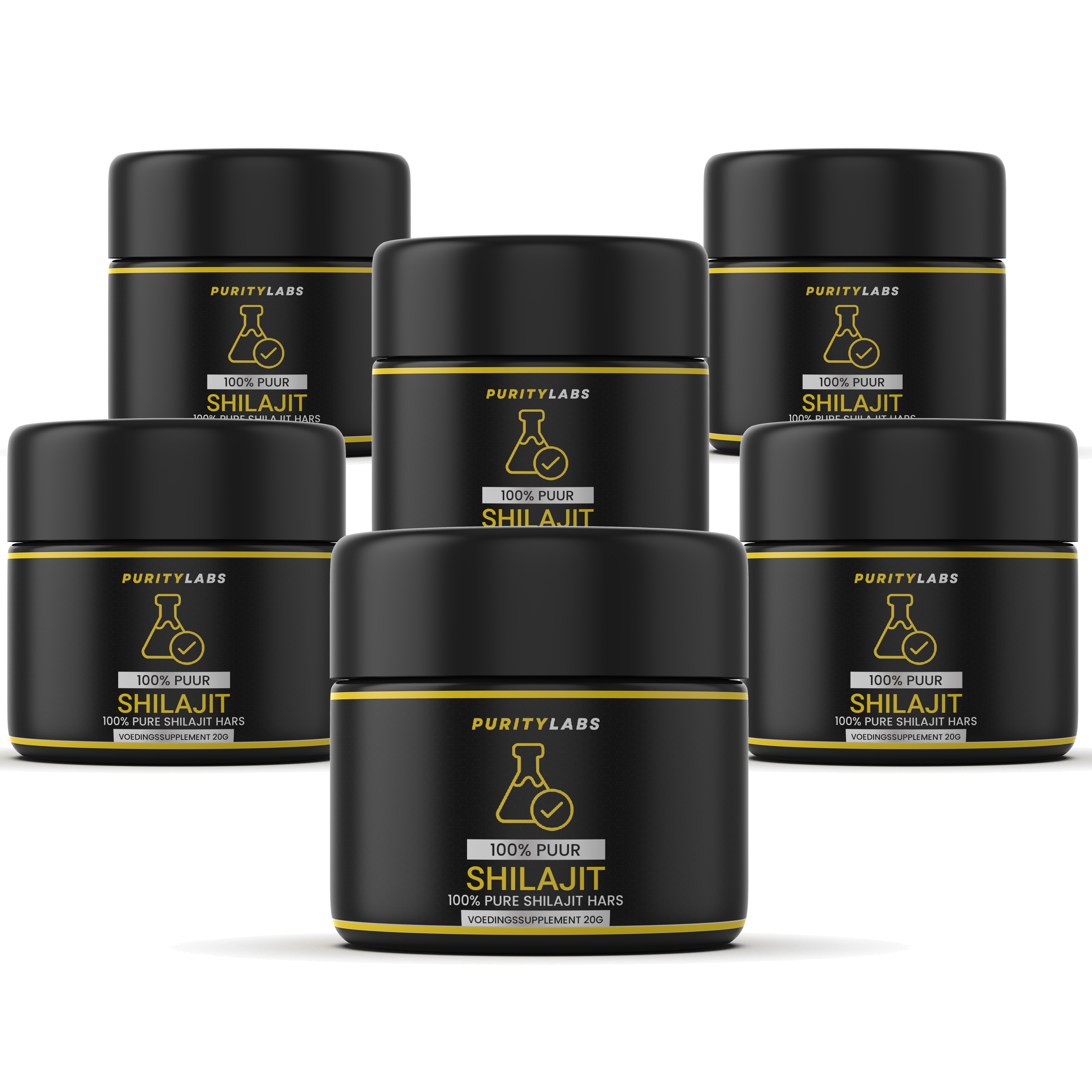 PurityLabs Shilajit Resin - 3+3 Gratis (Tijdelijk Beschikbaar)