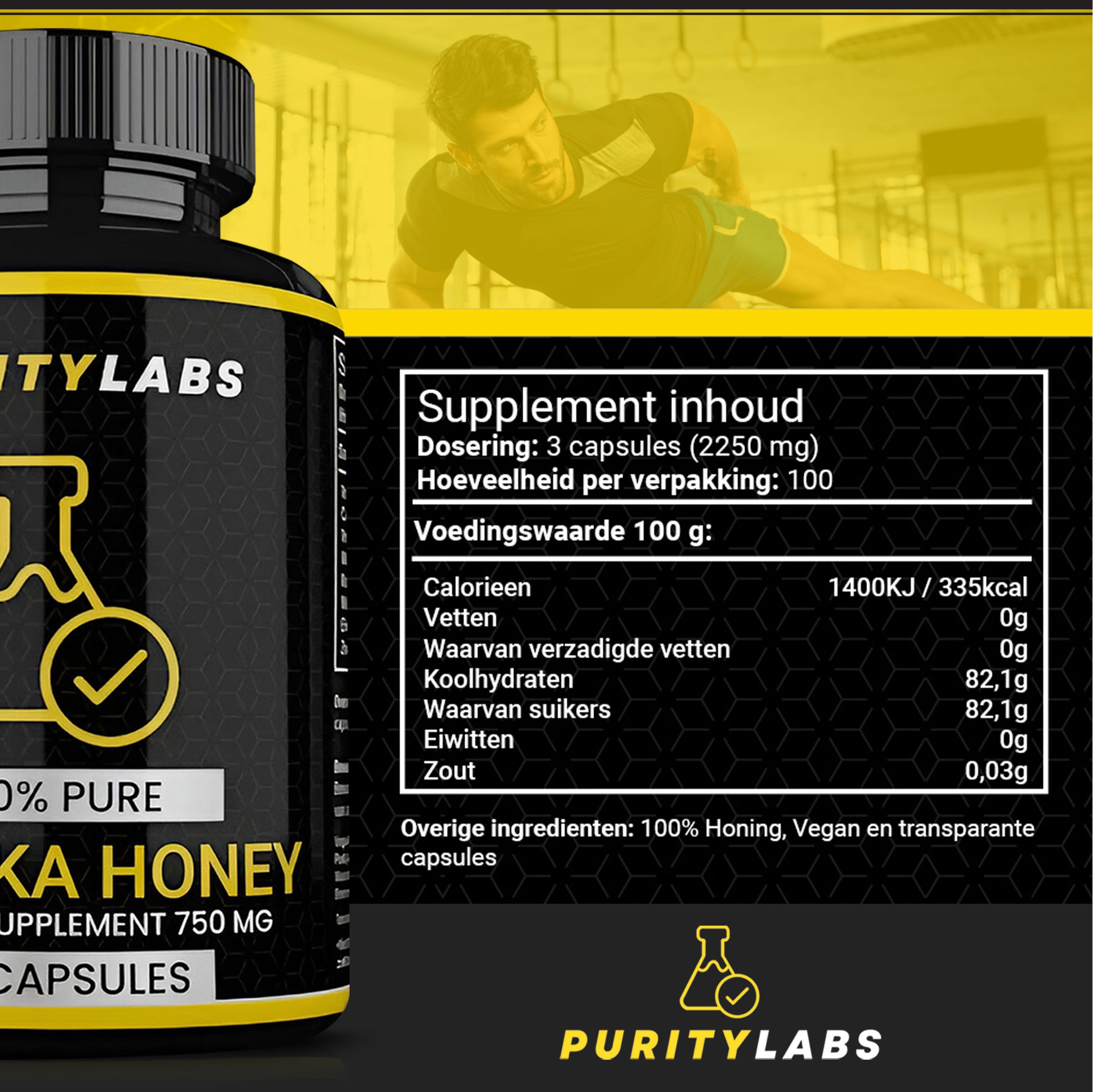 PurityLabs Manuka Honey - 2 Pack