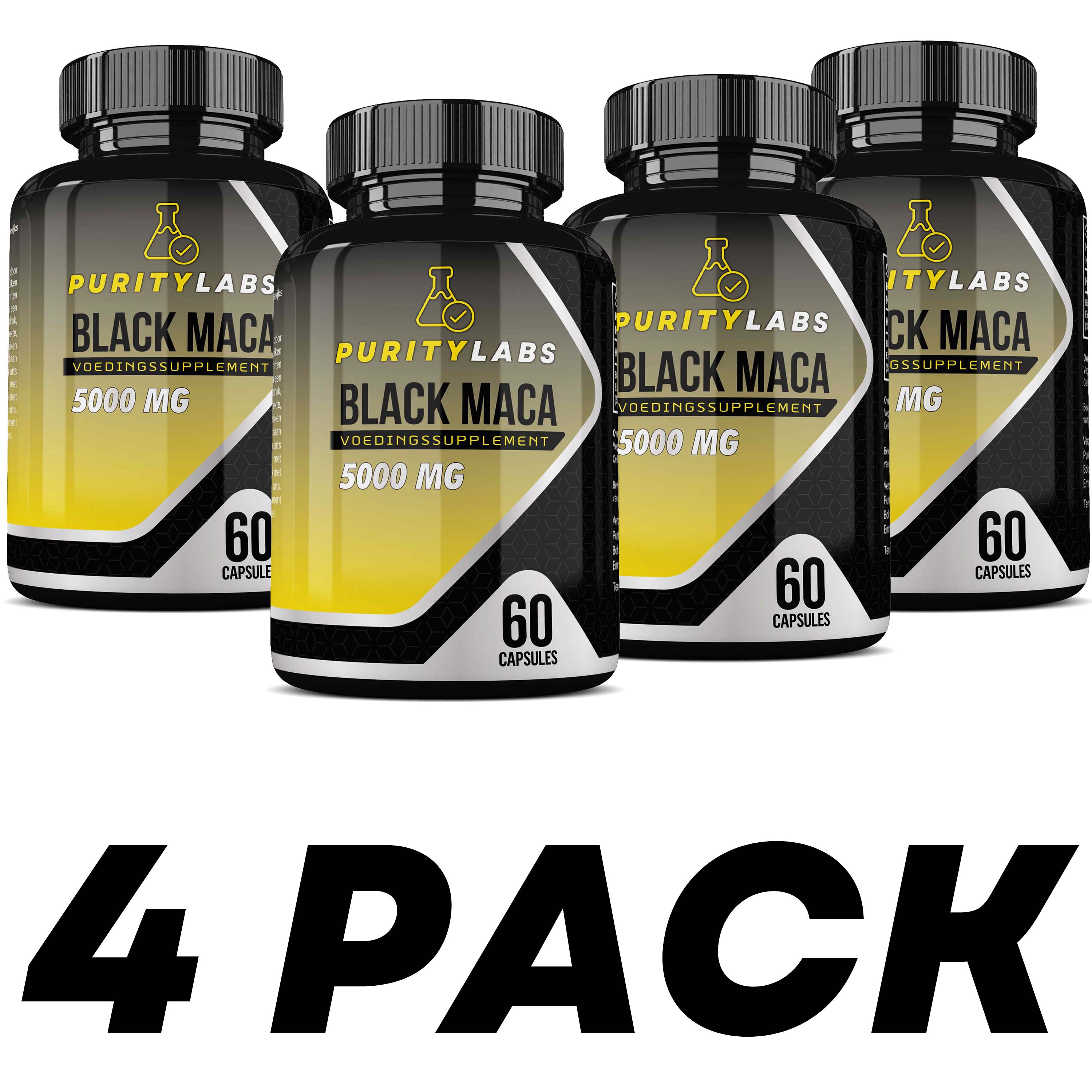 PurityLabs Maca - 4 Pack