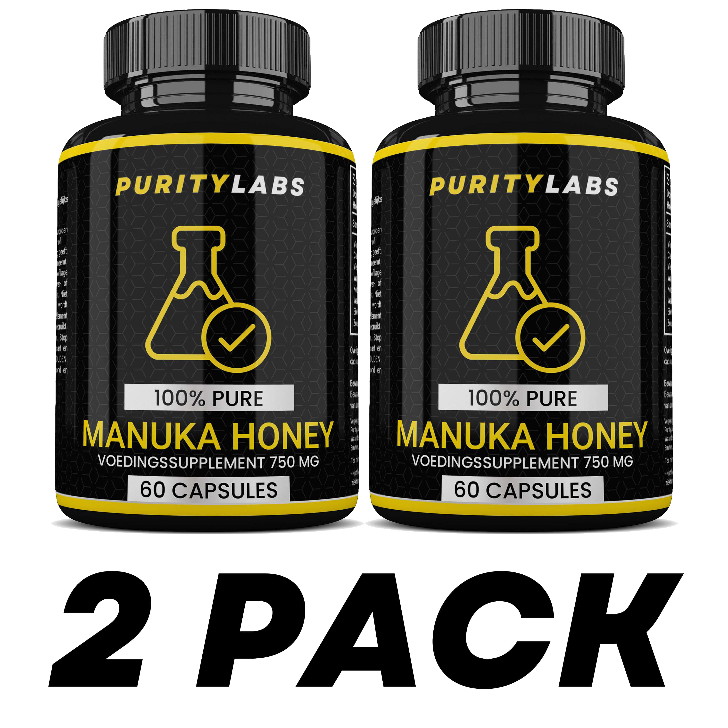 PurityLabs Manuka Honey - 2 Pack