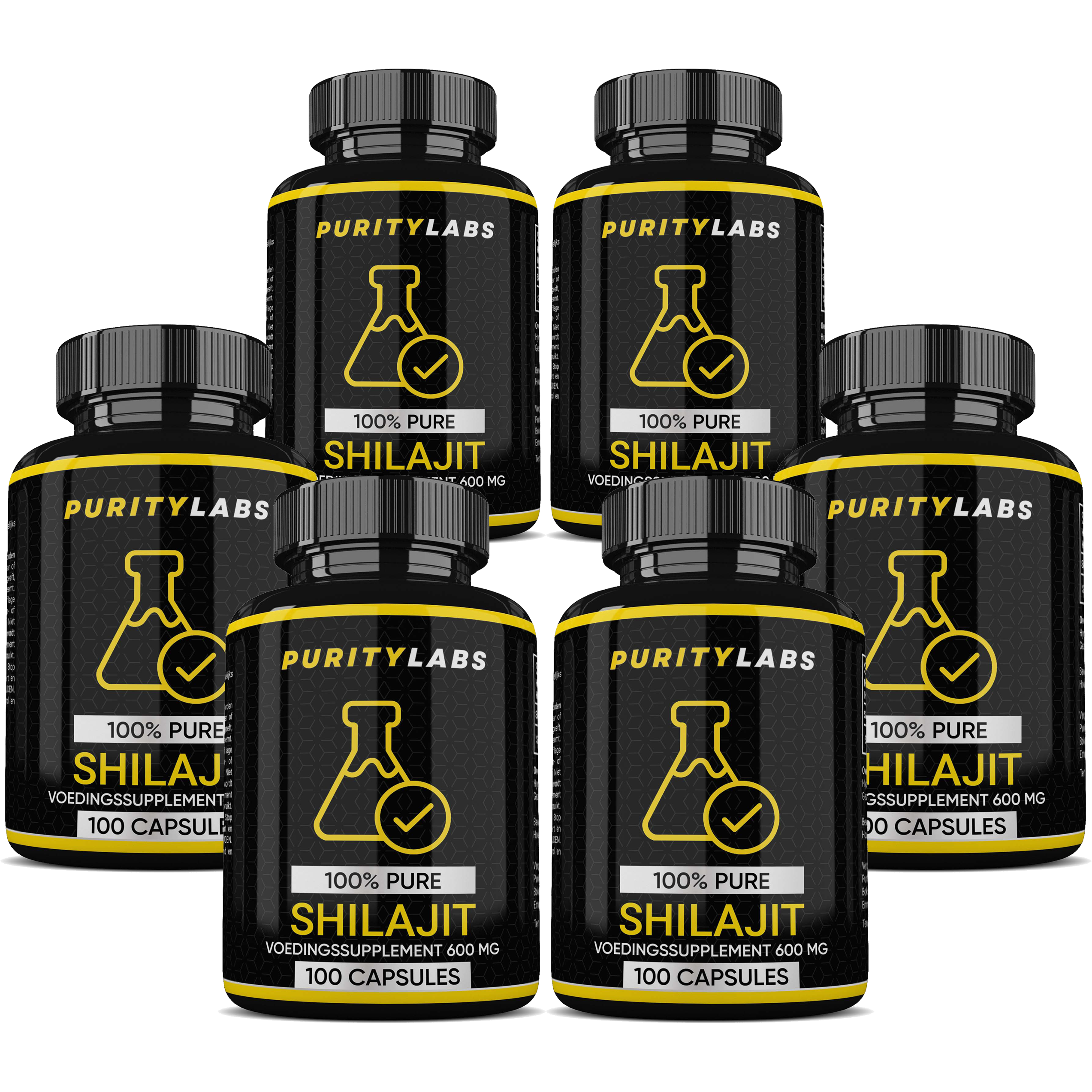 PurityLabs Shilajit - 6 Pack DEAL